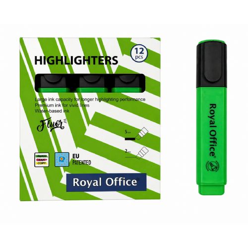 EVIDENZIATORI ROYAL OFFICE VERDE